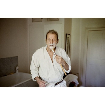 Lucian Freud Shaving, 2006