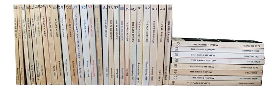 A run of Paris Review 1956-1972